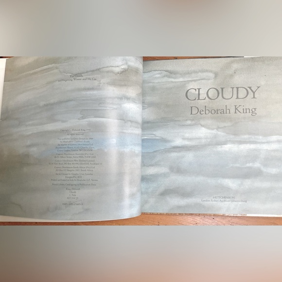 Children’s Book - “CLOUDY” - Picture 4 of 9